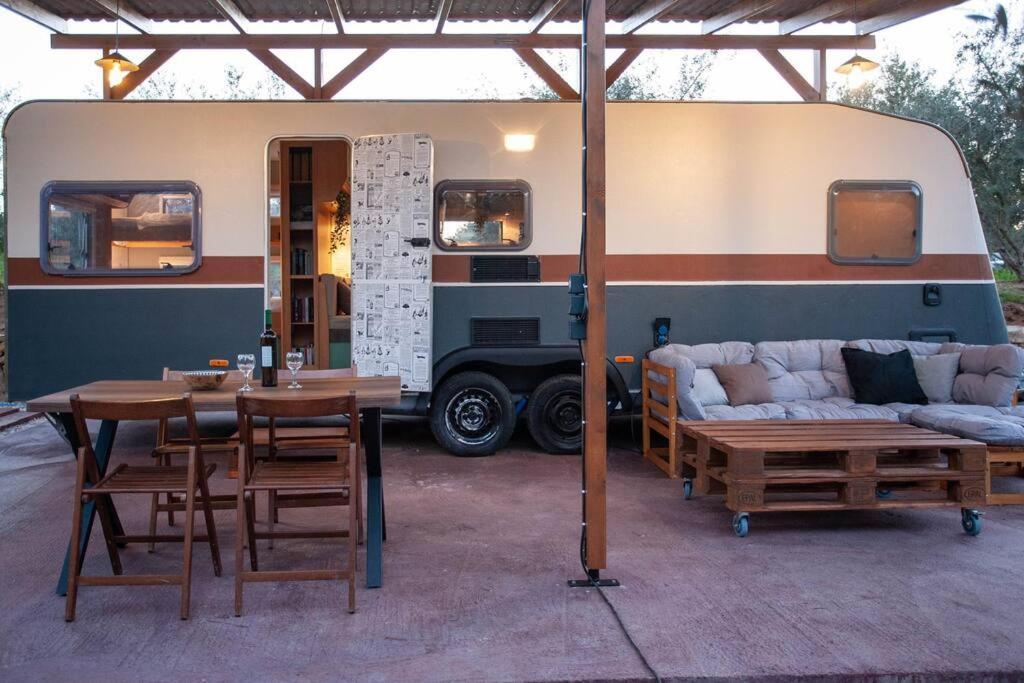 הוילה Ligidhes Onar Camper מראה חיצוני תמונה